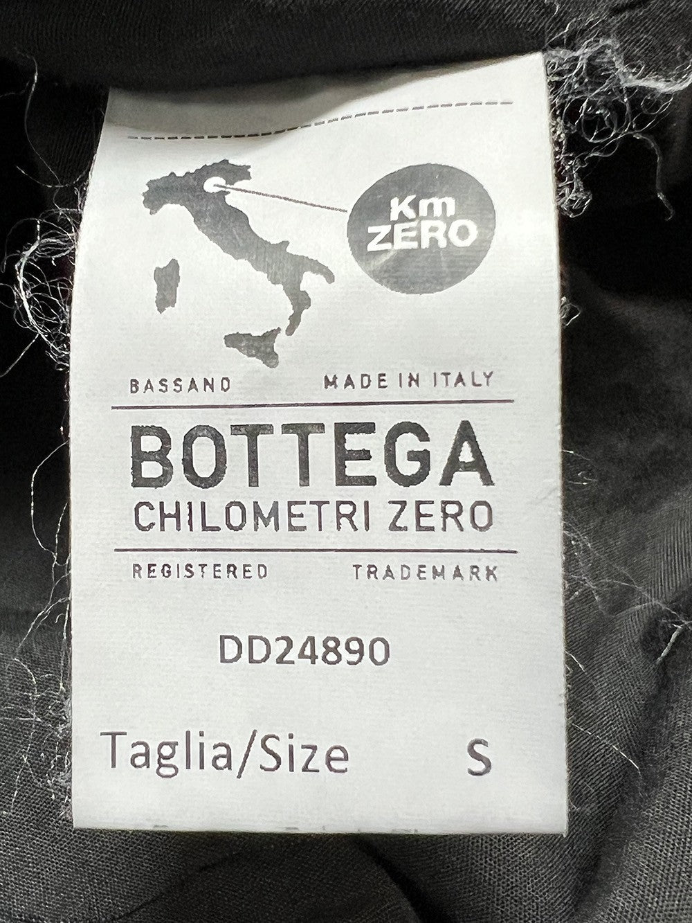 4.10 by BottegaChilometriZero giacca donna fustagno nero DD24890  MADE IN ITALY