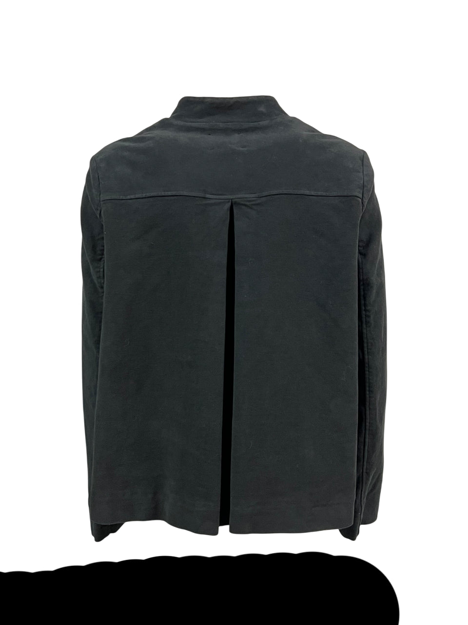 4.10 by BottegaChilometriZero giacca donna fustagno nero DD24890  MADE IN ITALY