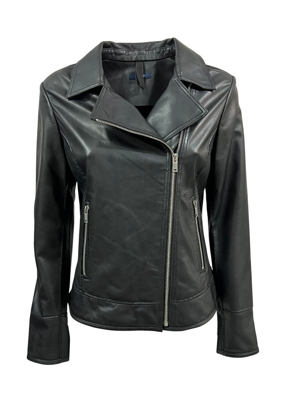 TALENTI giacca donna pelle lavata P418 CHIODO 100% pelle