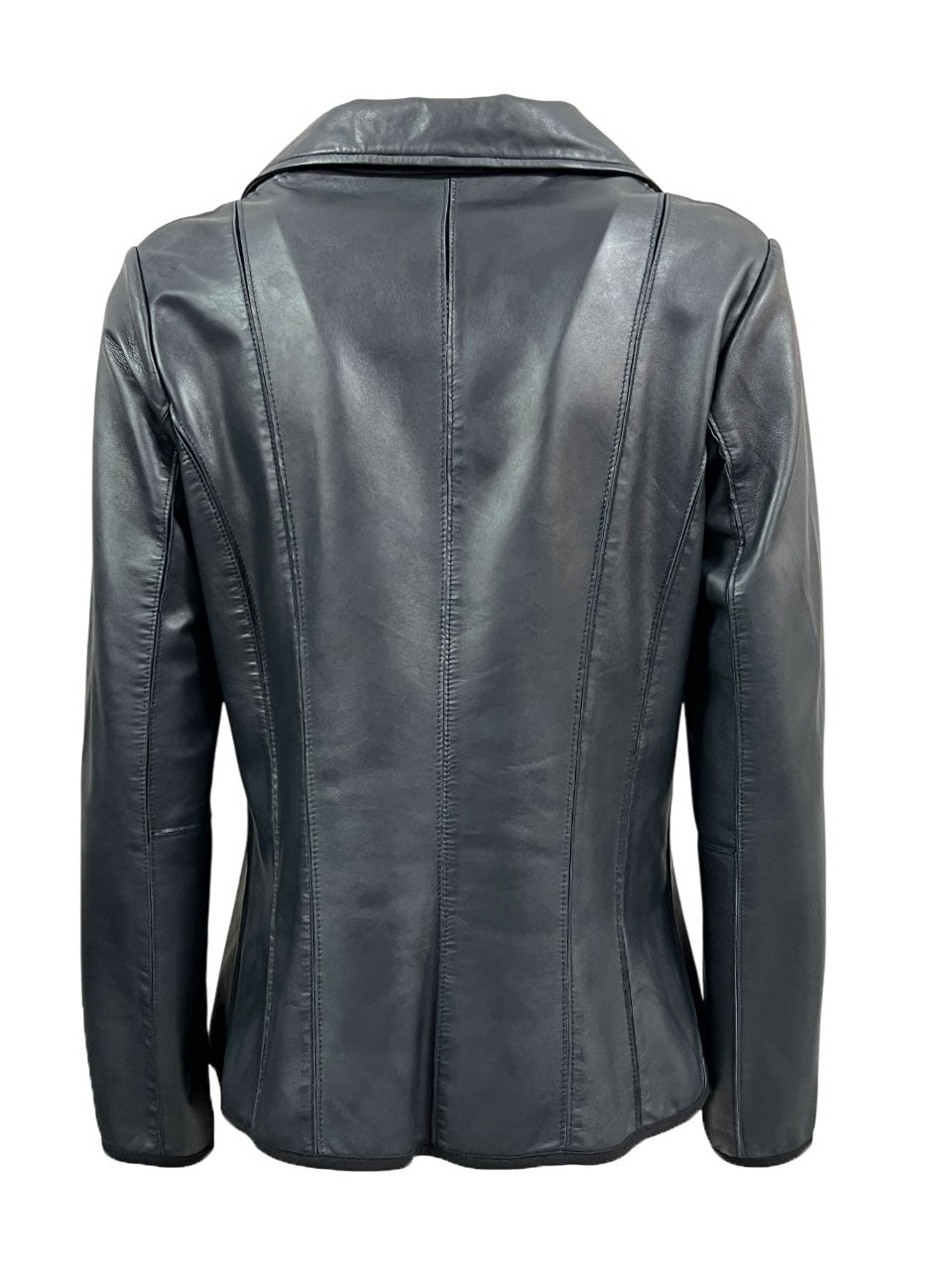 TALENTI giacca donna pelle lavata 2 bottoni P421 100% pelle