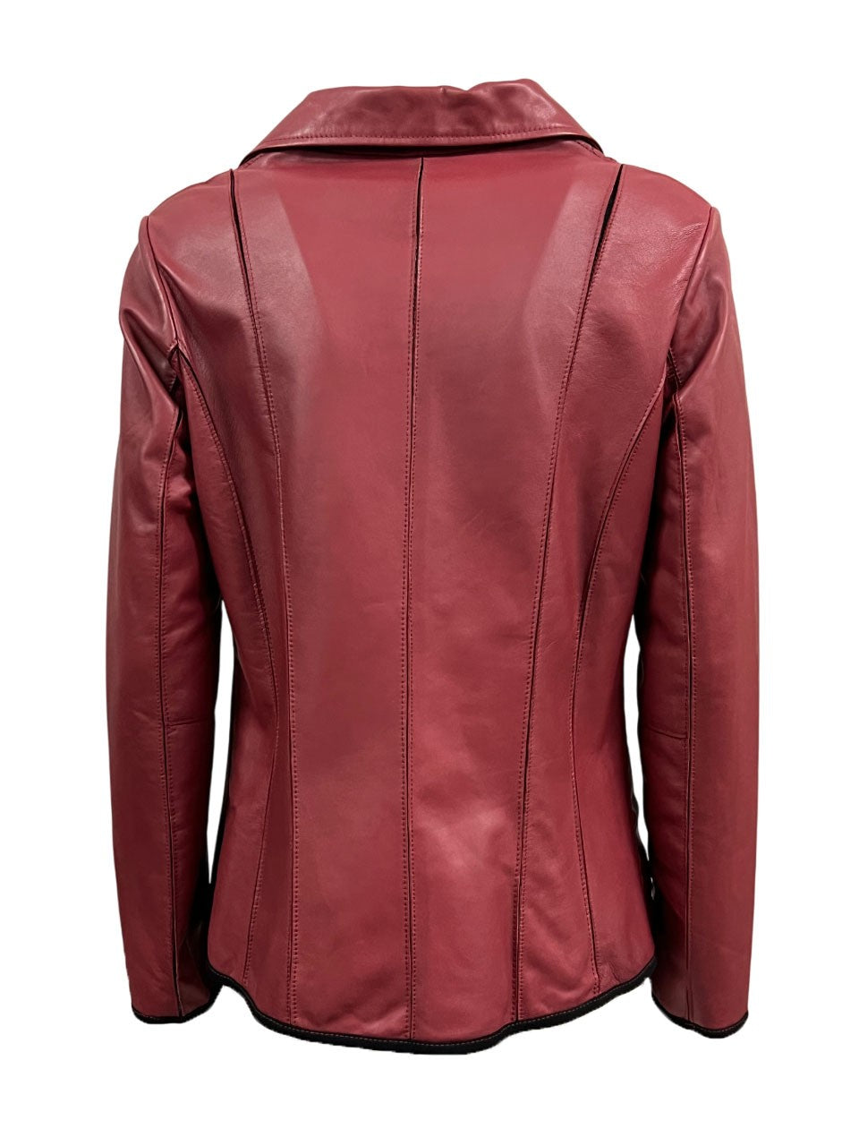 TALENTI giacca donna pelle lavata 2 bottoni P421 100% pelle