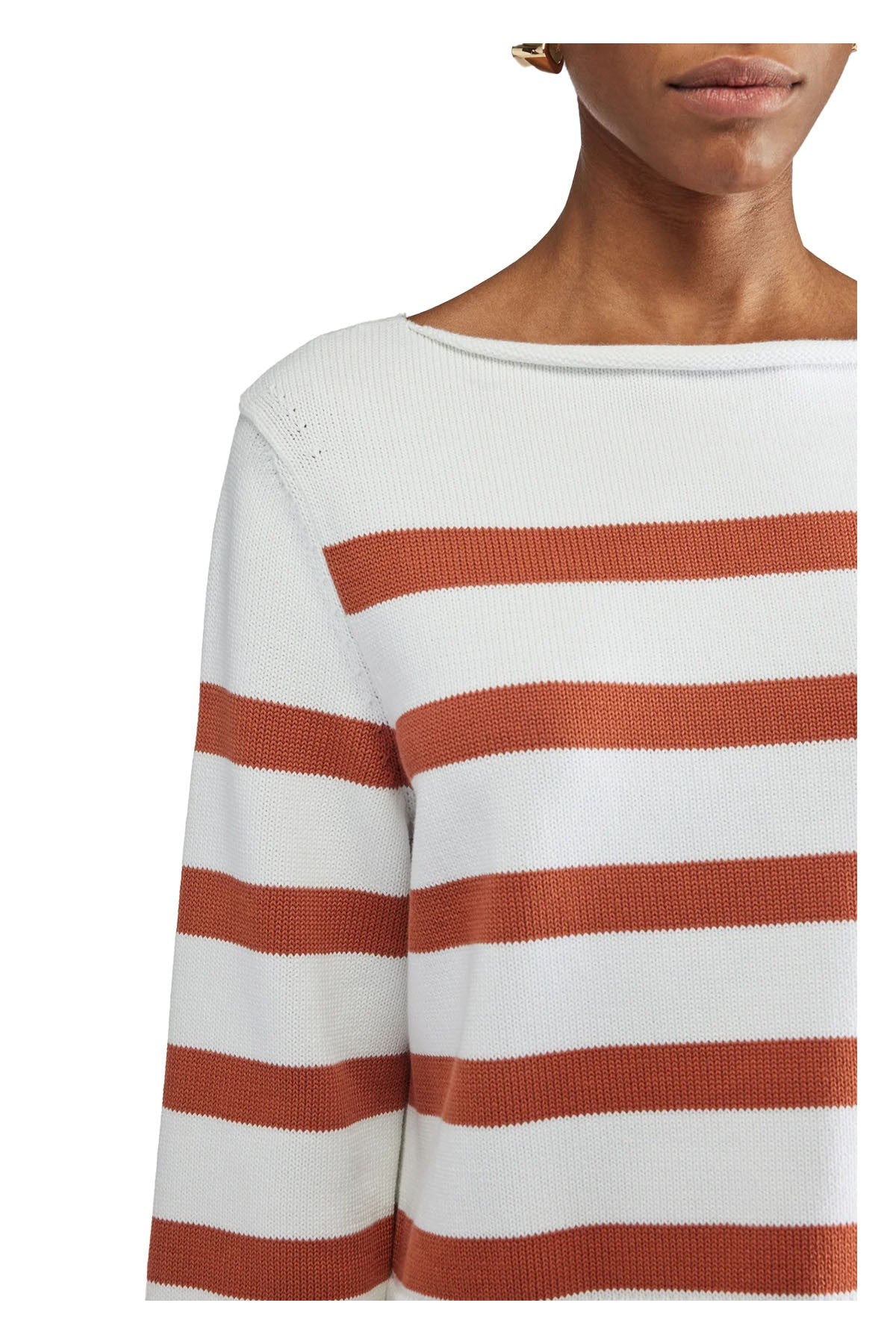 LIVIANA CONTI maglia donna cotone a scatola F5SB61 100% cotone MADE IN ITALY