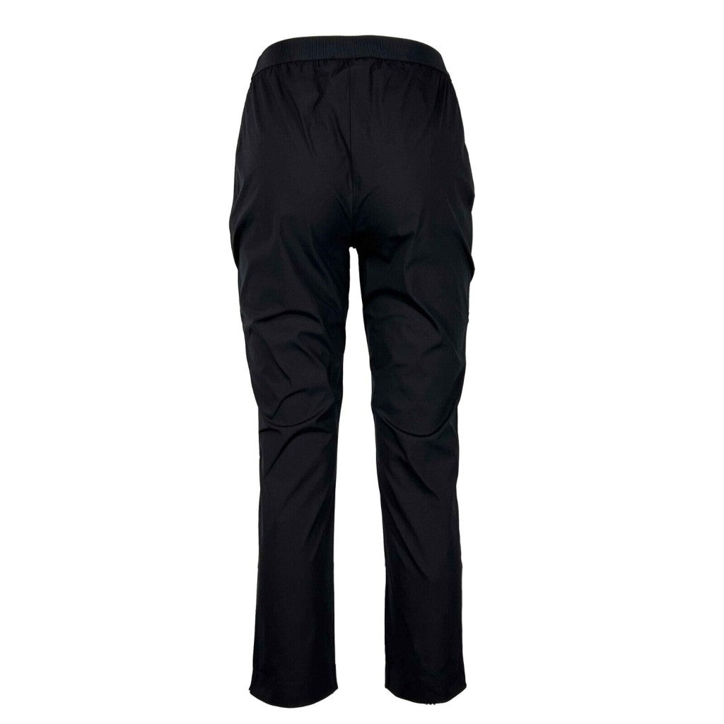 LIVIANA CONTI pantalone donna nero leggins cotone leggero F3SK81 MADE IN ITALY