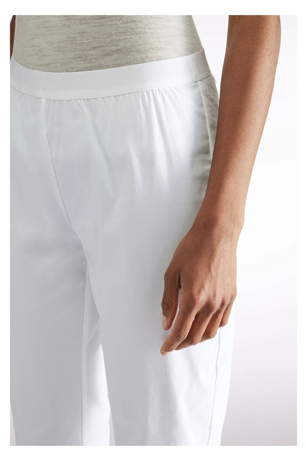 LIVIANA CONTI pantalone donna leggins cotone leggero F5SK51 MADE IN ITALY