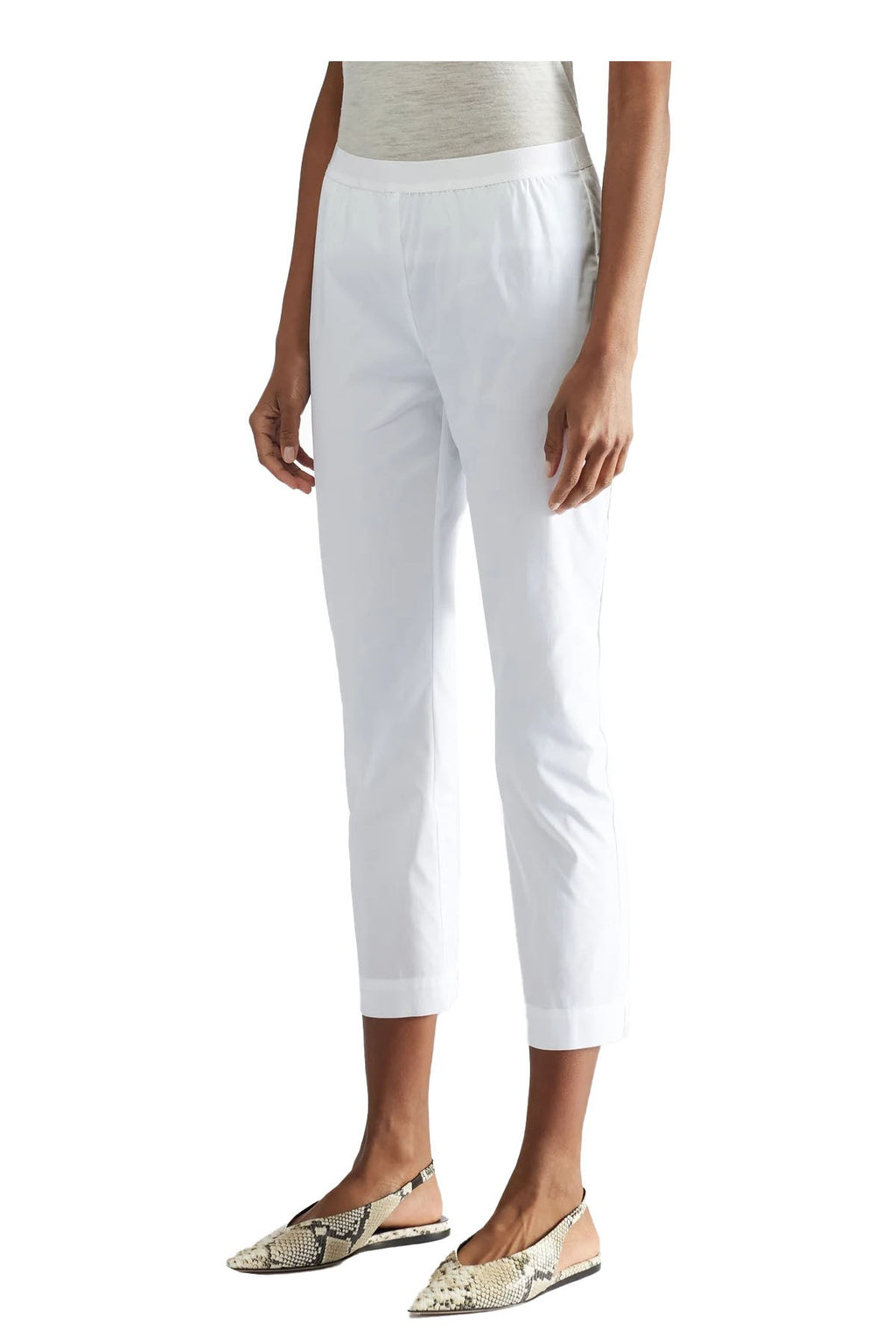 LIVIANA CONTI pantalone donna leggins cotone leggero F5SK51 MADE IN ITALY