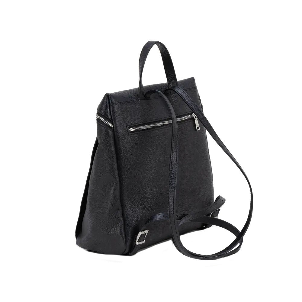 RIPANI zaino pelle cervo 8001OM  EASY BACKPACK M  100% pelle MADE IN ITALY