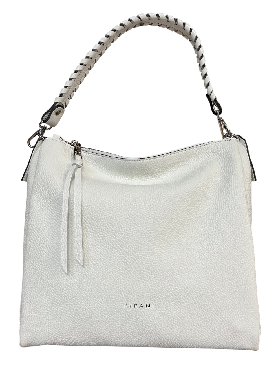 RIPANI borsa donna a spalla pelle cervo E343OJ LAURA 100% pelle MADE IN ITALY