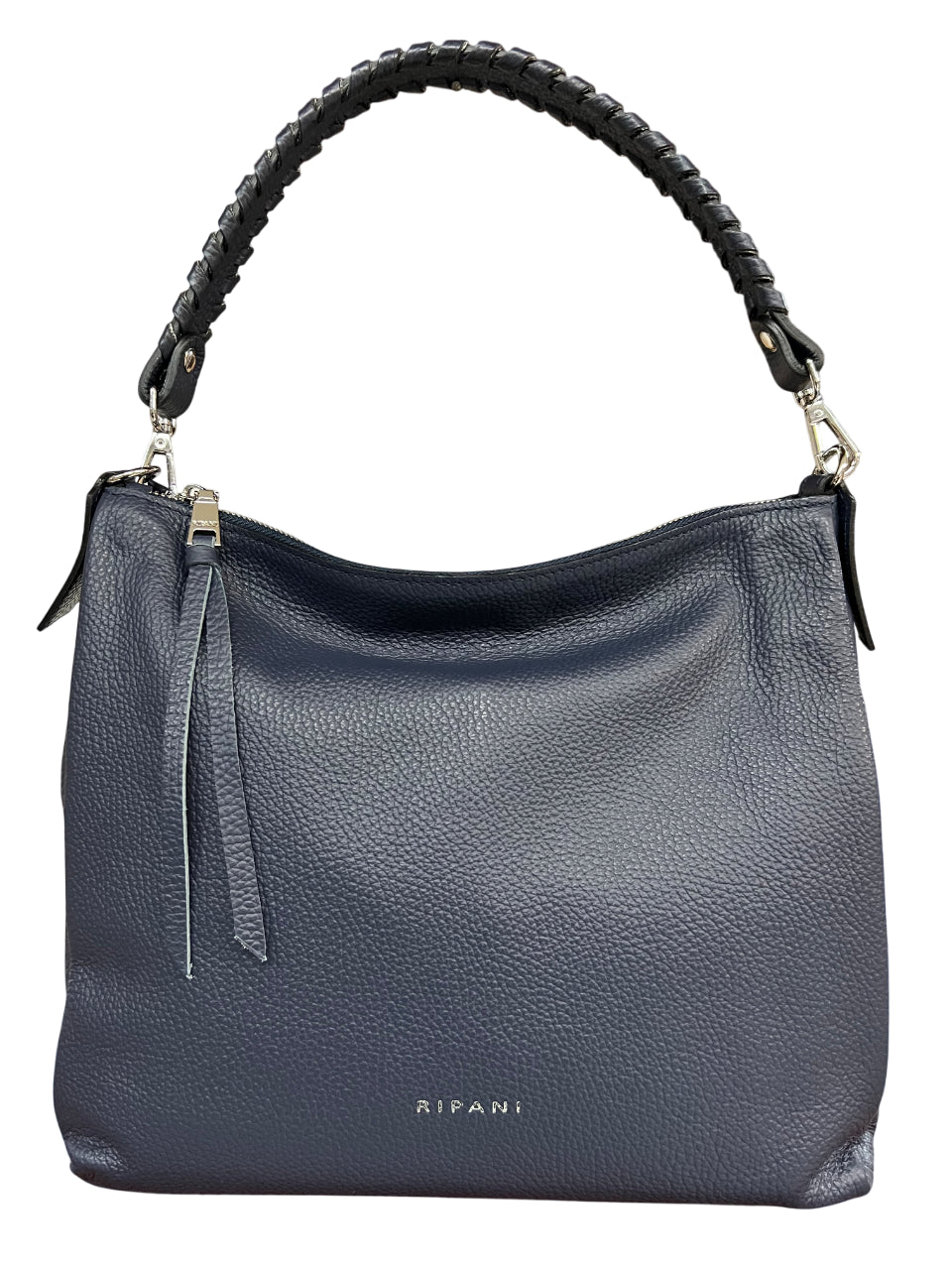 RIPANI borsa donna a spalla pelle cervo E343OJ LAURA 100% pelle MADE IN ITALY