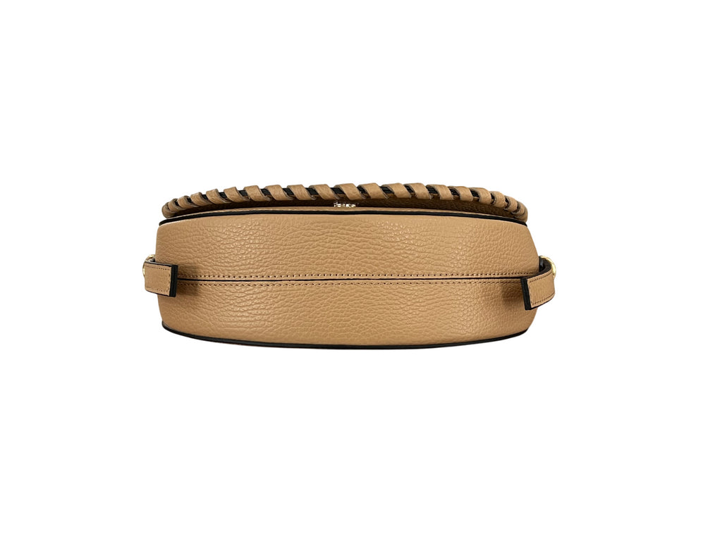 RIPANI  borsa donna pelle cervo a spalla E172OO NINA MADE IN ITALY