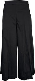 LIVIANA Conti Pantalone Donna Cotone Leggero CNTK58 nero Made in Italy