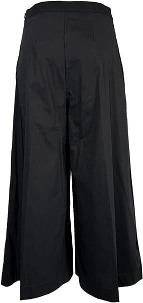 LIVIANA Conti Pantalone Donna Cotone Leggero CNTK58 nero Made in Italy