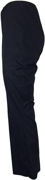 LIVIANA Conti Pantalone Donna Cotone Leggero trombetta Blu CNTK38 CLAUDETTE Made in Italy