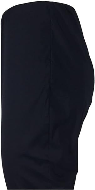 LIVIANA Conti Pantalone Donna Cotone Leggero trombetta Blu CNTK38 CLAUDETTE Made in Italy