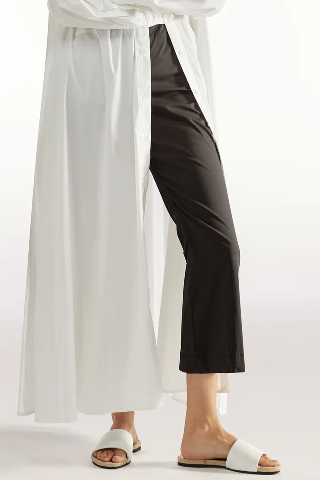 LIVIANA Conti Pantalone Cotone Leggero trombetta new CNTK38 CLAUDETTE Made in Italy