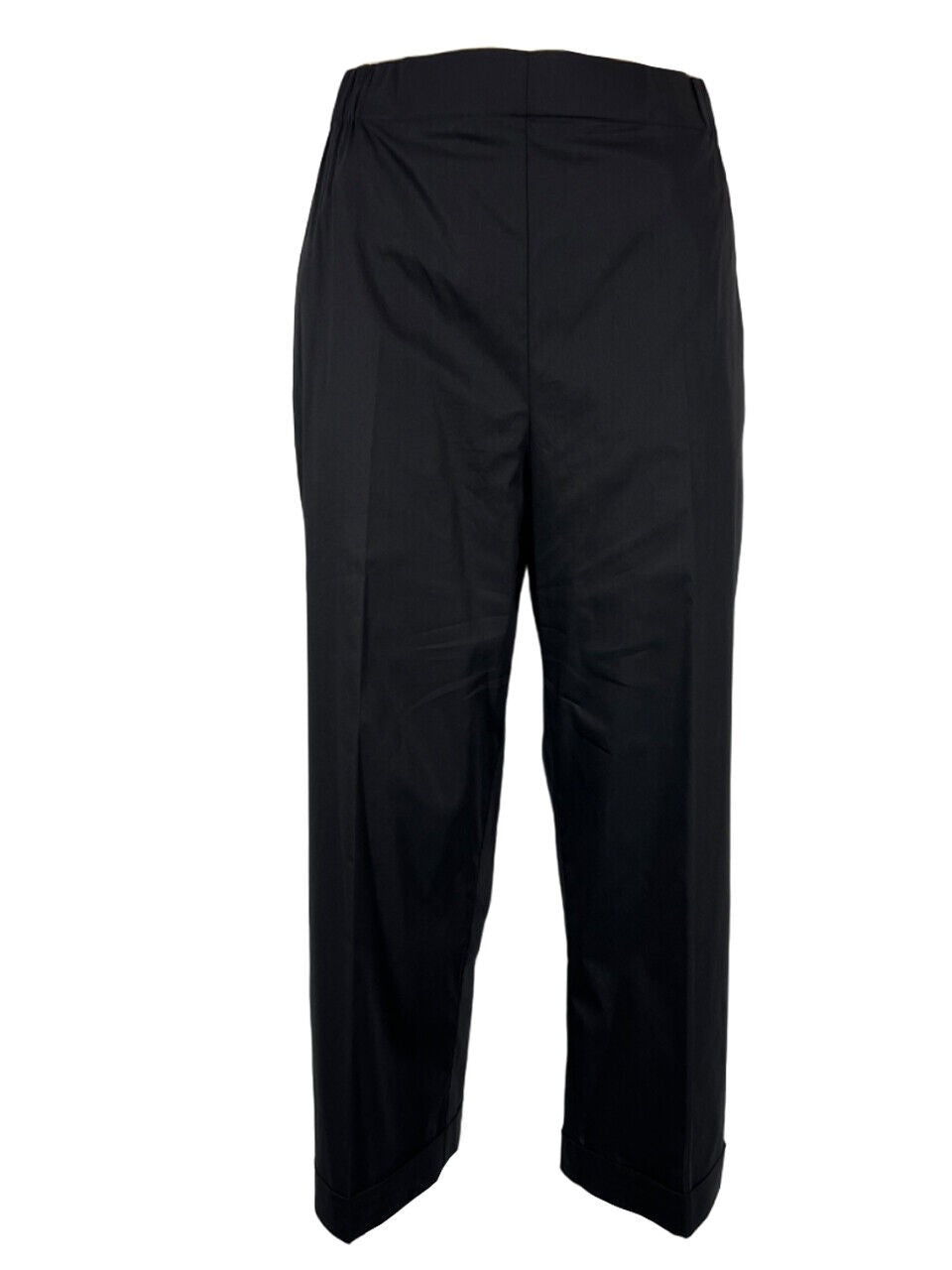 LIVIANA CONTI pantalone cotone leggero cropped L5SK86 CLAUDE MADE IN ITALY