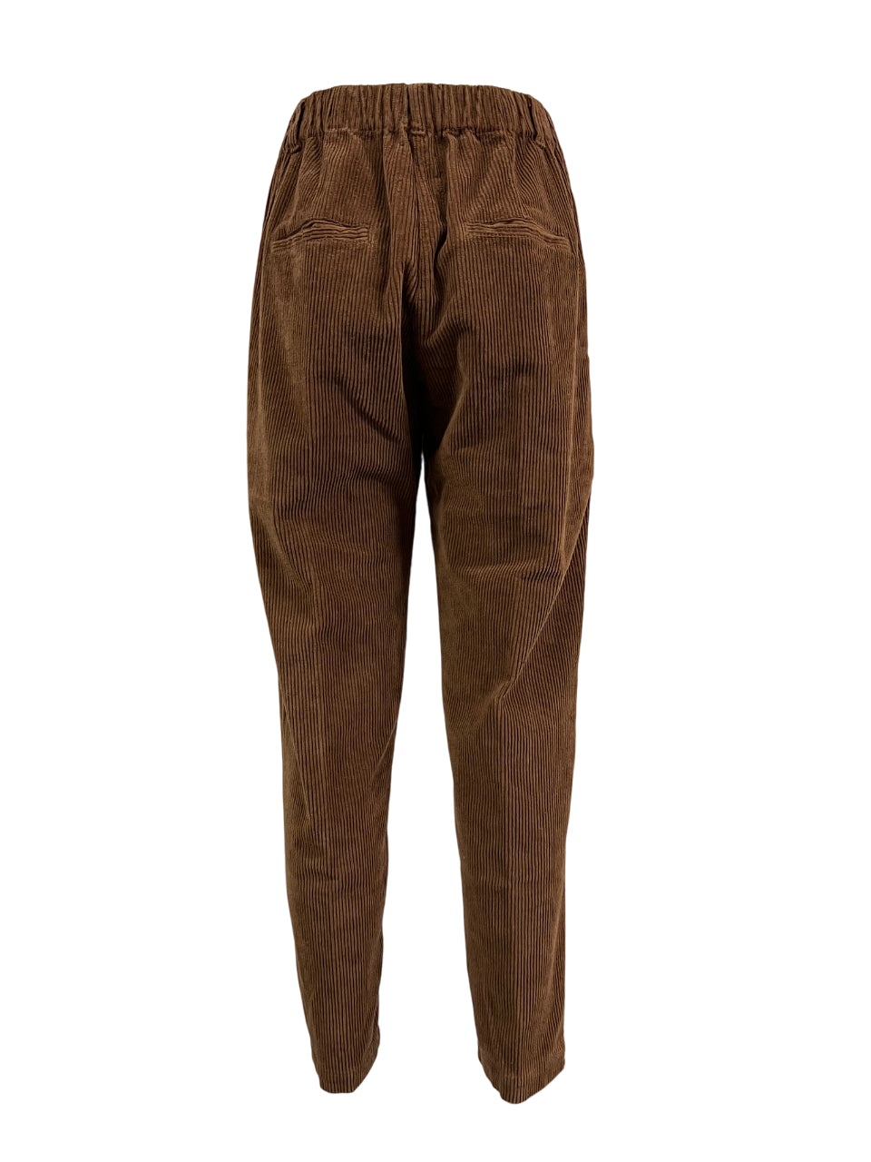 4.10 by BottegaChilometriZero pantalone donna velluto biscotto DD24873 ORTLES MADE IN ITALY