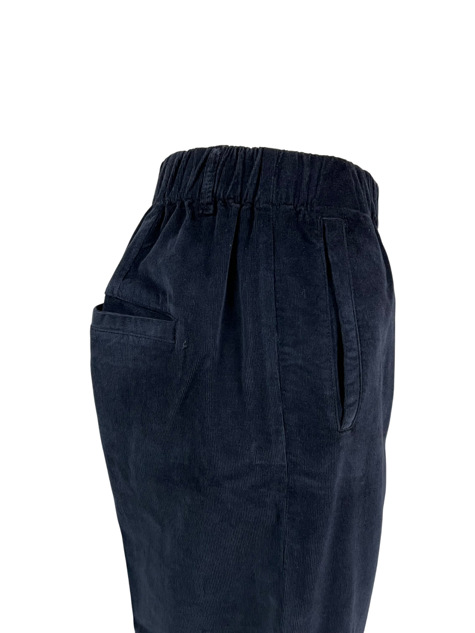 4.10 by BottegaChilometriZero pantalone donna velluto millerighe DD24875 EVEREST MADE IN ITALY