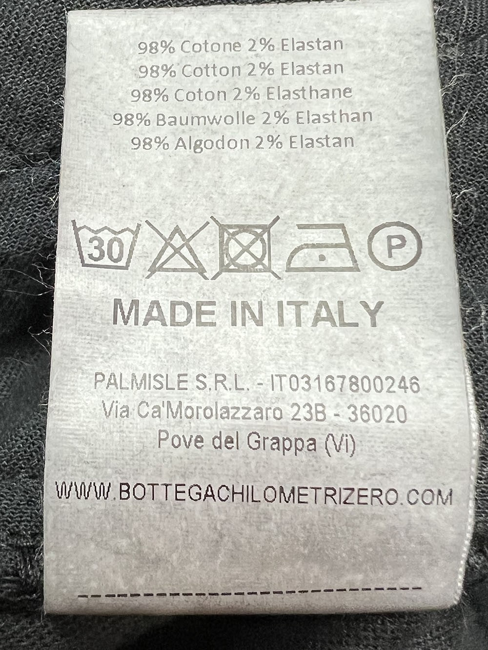 4.10 by BottegaChilometriZero pantalone donna fustagno nero DD24874 CASTLE MADE IN ITALY