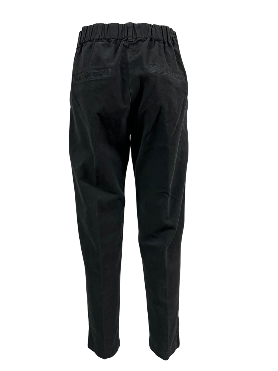 4.10 by BottegaChilometriZero pantalone donna fustagno nero DD24874 CASTLE MADE IN ITALY