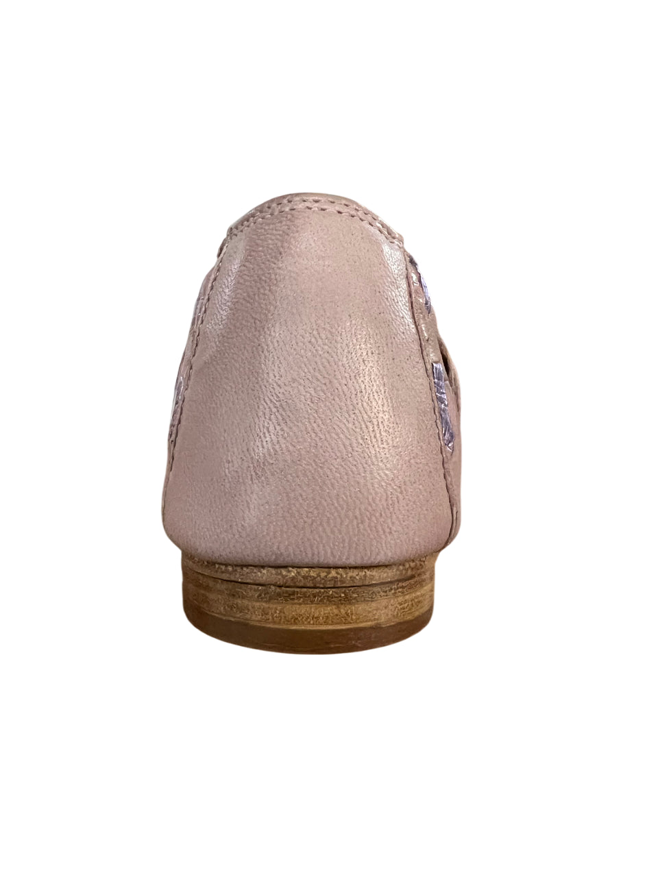 KUDETA’ ballerina donna bimateriale laminato cipria/lilla 514141 FAR WEST MADE IN ITALY