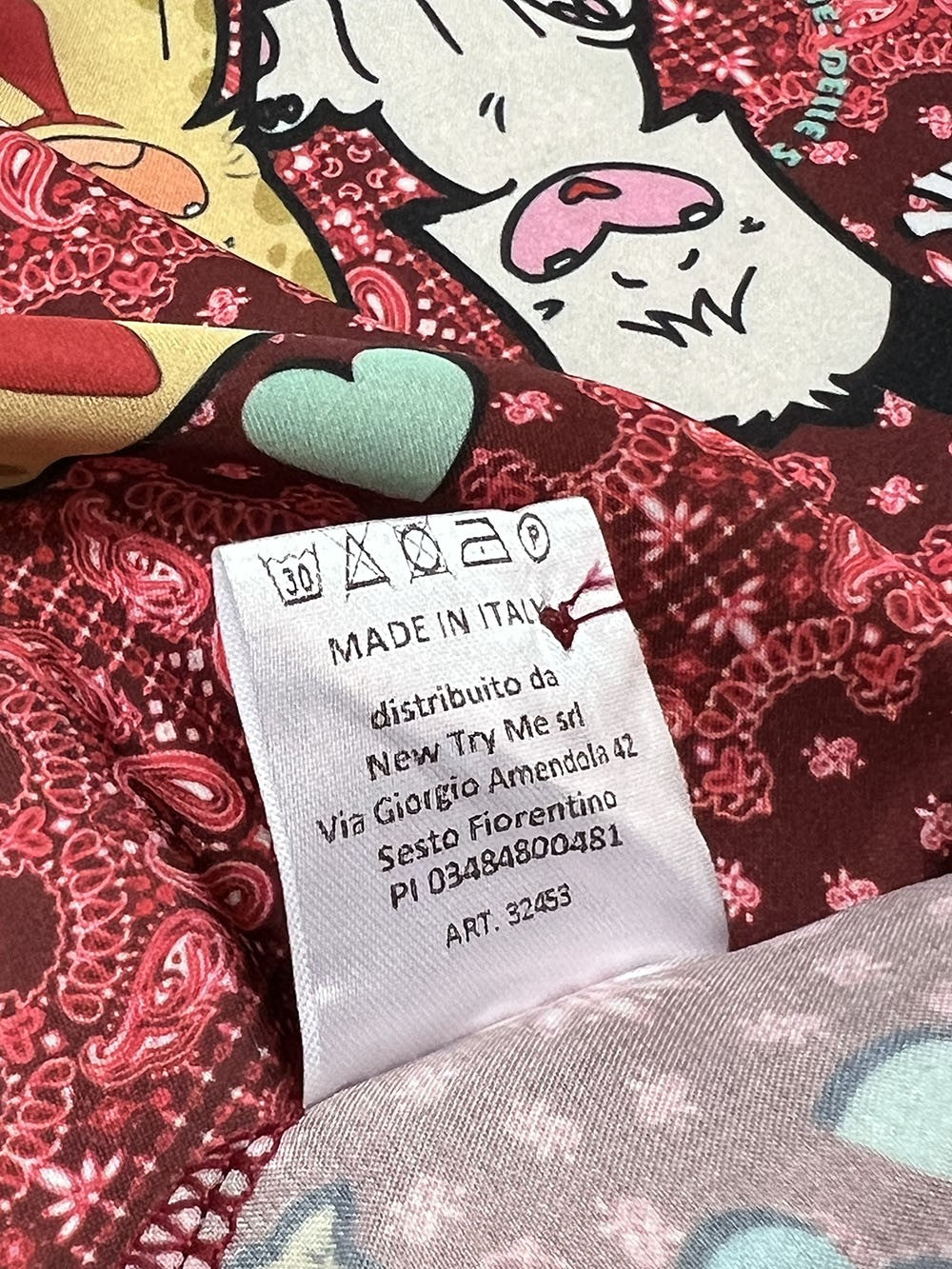 IL THE DELLE 5 camicia fantasia  SPANK TORAKIKI modello SPOON MADE IN ITALY