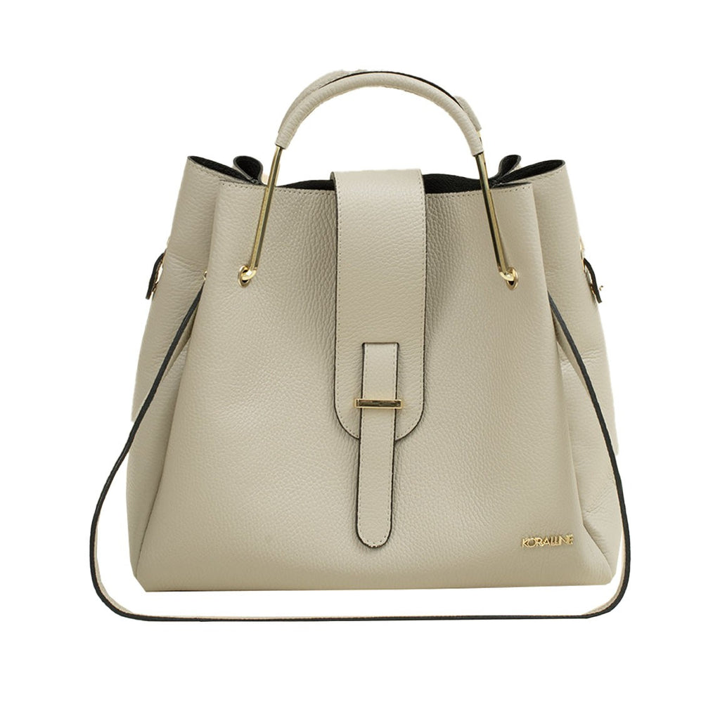 KORALLINE borsa donna pelle martellata 921 100% pelle MADE IN ITALY