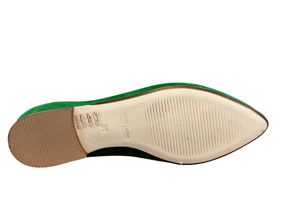 UPPER CLASS ballerina donna camoscio a punta 3900 CAMOSCIO MADE IN ITALY