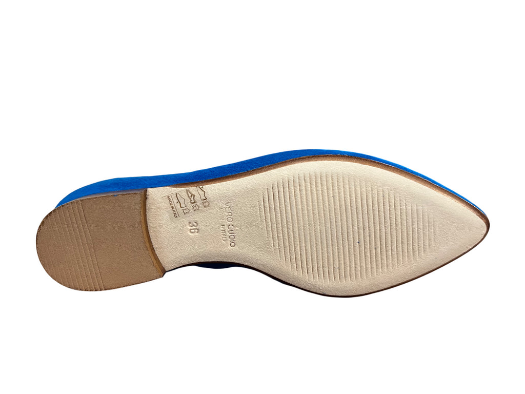 UPPER CLASS ballerina donna camoscio a punta 3900 CAMOSCIO MADE IN ITALY