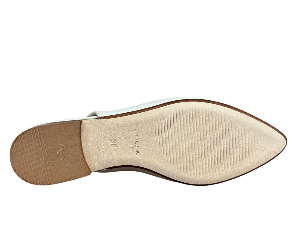 UPPER CLASS ballerina donna aperta dietro pelle 4100 MADE IN ITALY