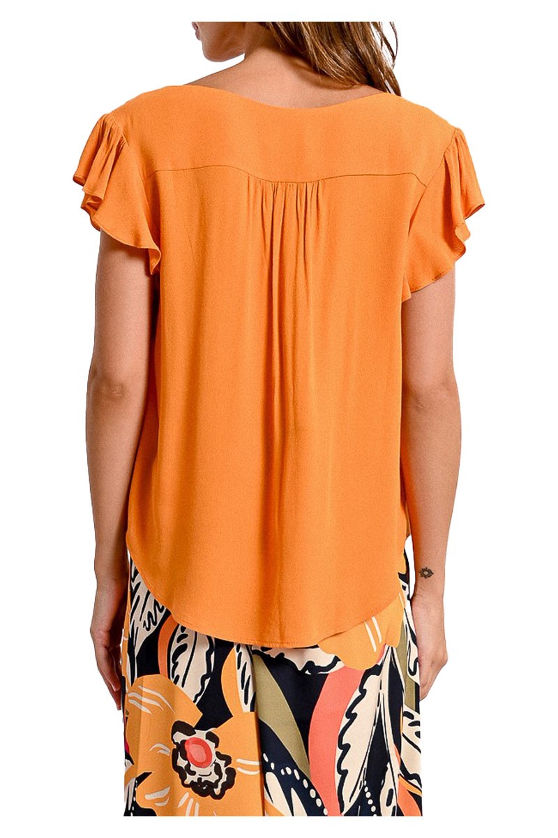 MOLLY BRACKEN blusa donna LA1472DE scollo a v