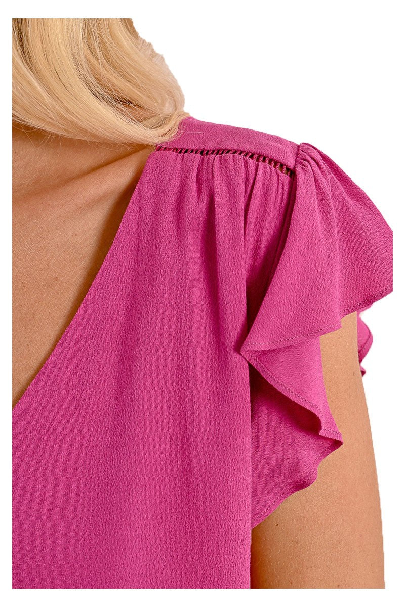 MOLLY BRACKEN blusa donna LA1472DE scollo a v