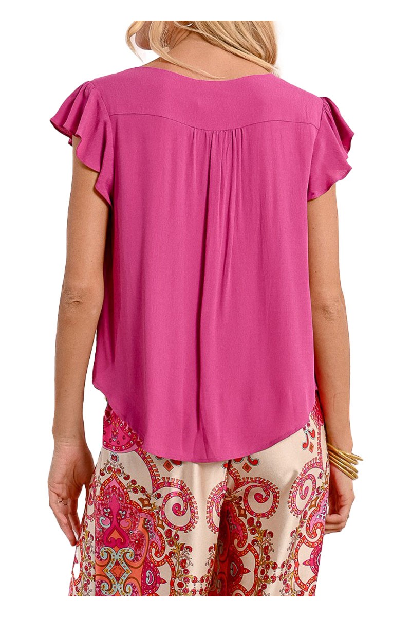 MOLLY BRACKEN blusa donna LA1472DE scollo a v