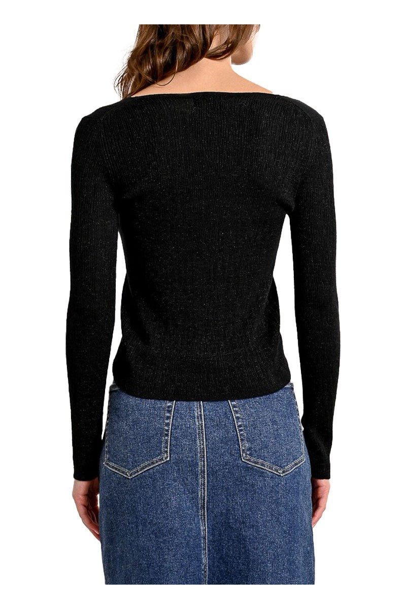 MOLLY BRACKEN maglia donna con lurex LA1721DP