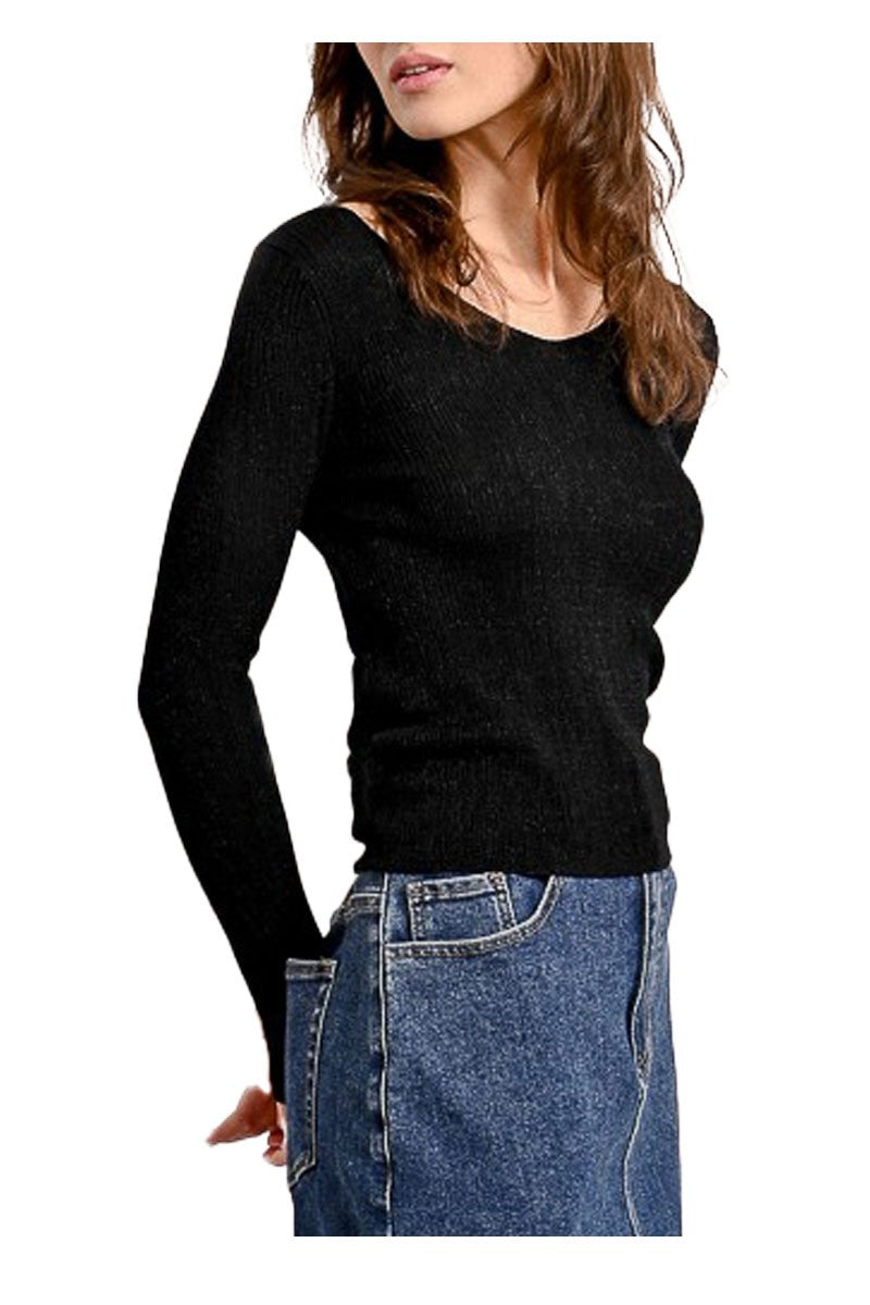 MOLLY BRACKEN maglia donna con lurex LA1721DP