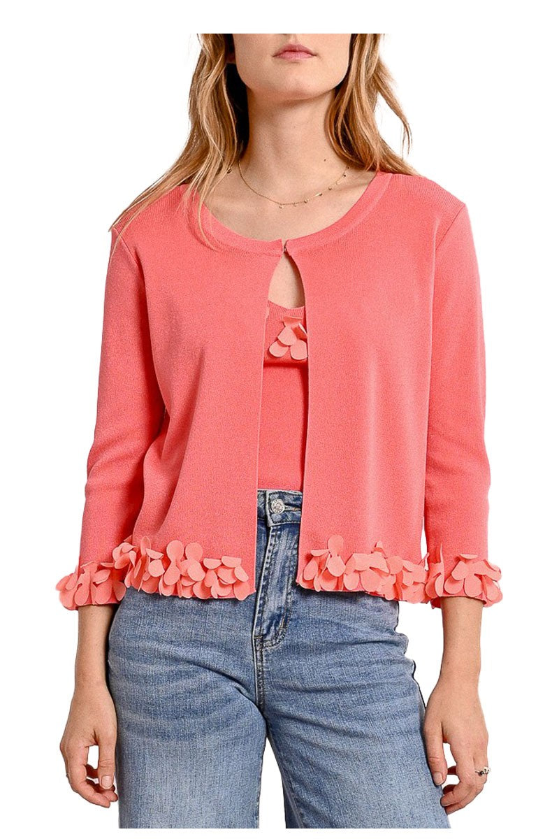 MOLLY BRACKEN cardigan donna E1053DP 70% viscosa 30% poliammide