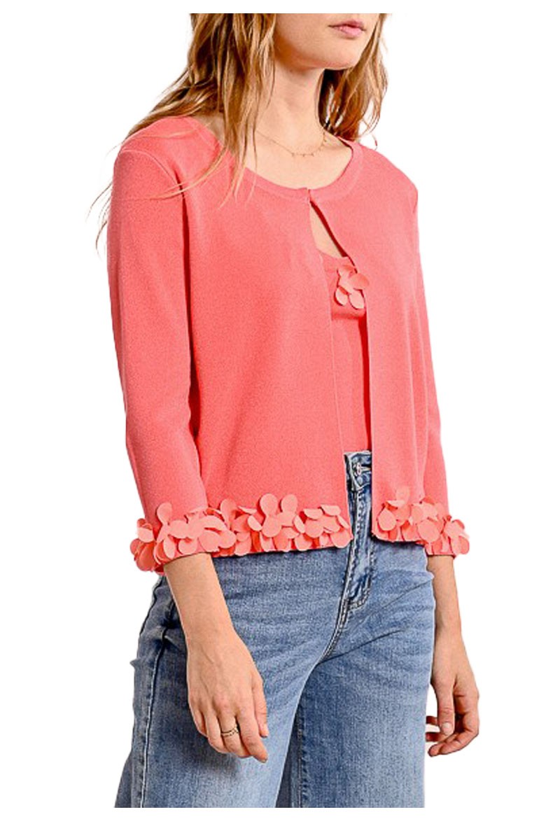 MOLLY BRACKEN cardigan donna E1053DP 70% viscosa 30% poliammide