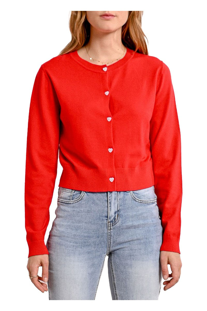 MOLLY BRACKEN cardigan donna E1725DP 70% viscosa 30% poliestere