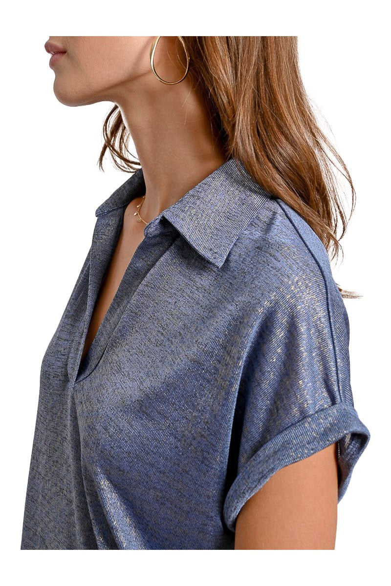 MOLLY BRACKEN polo donna con lurex P1881DE