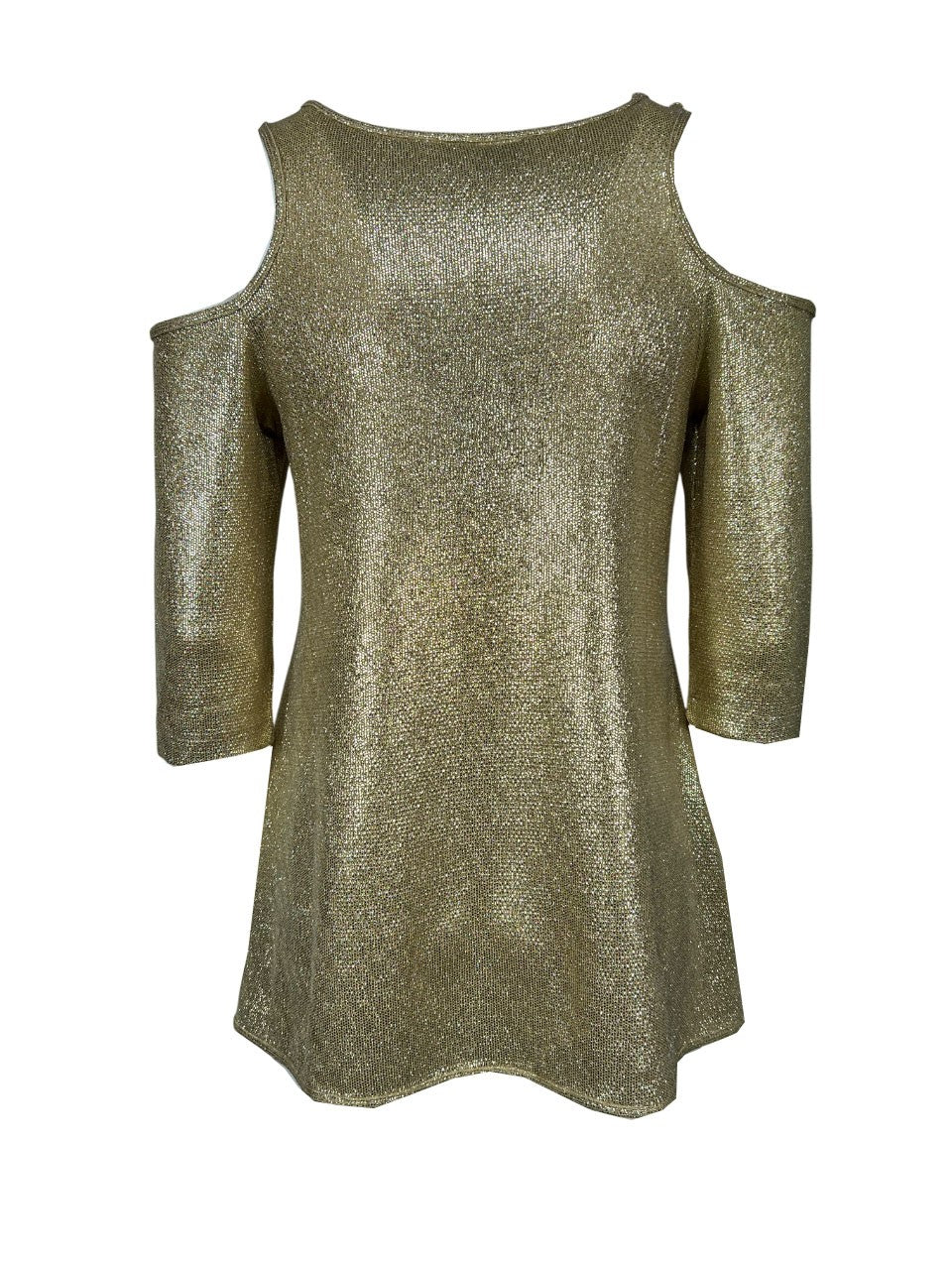 ORIMUSI maglia donna svasata con apertura sulle spalle DICENTRA MADE IN ITALY