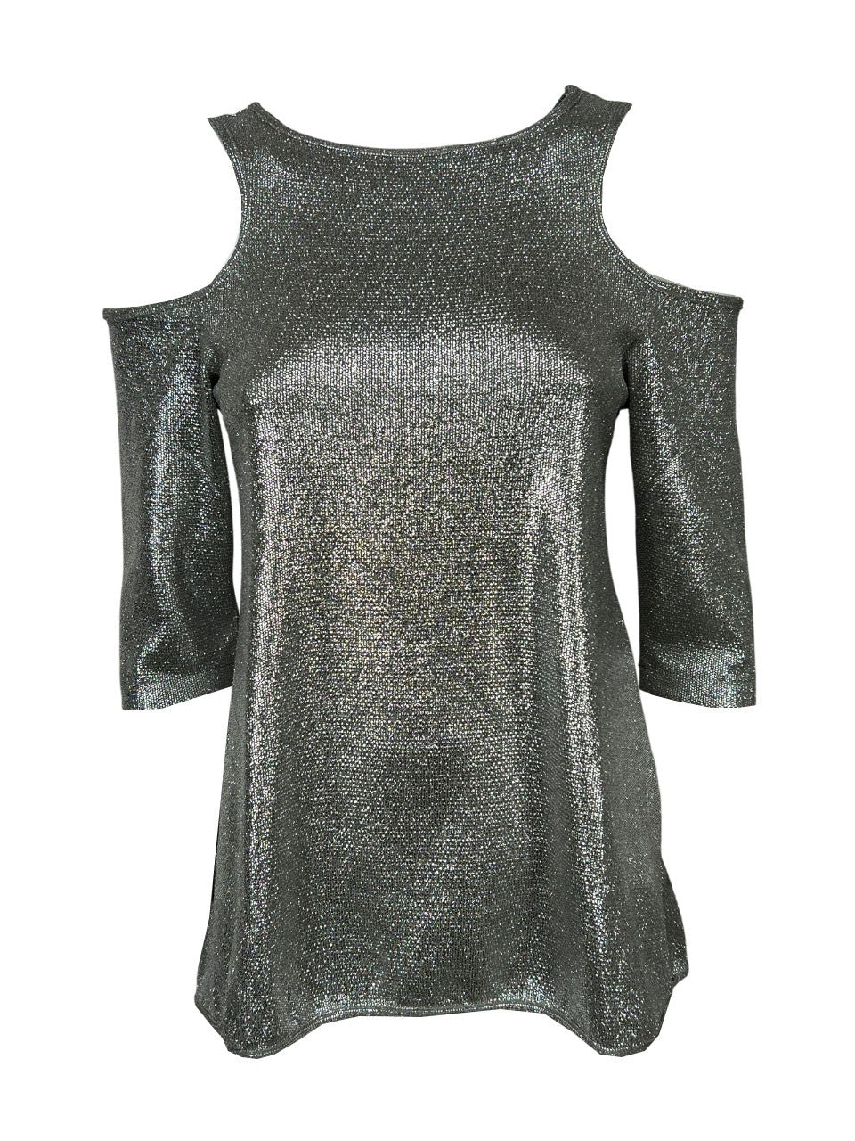 ORIMUSI maglia donna svasata con apertura sulle spalle DICENTRA MADE IN ITALY