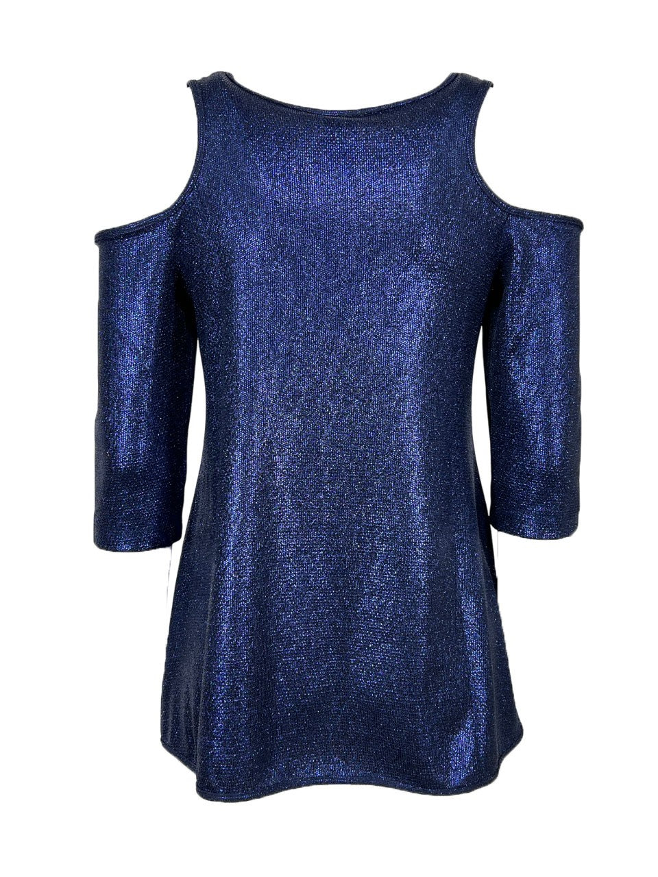 ORIMUSI maglia donna svasata con apertura sulle spalle DICENTRA MADE IN ITALY