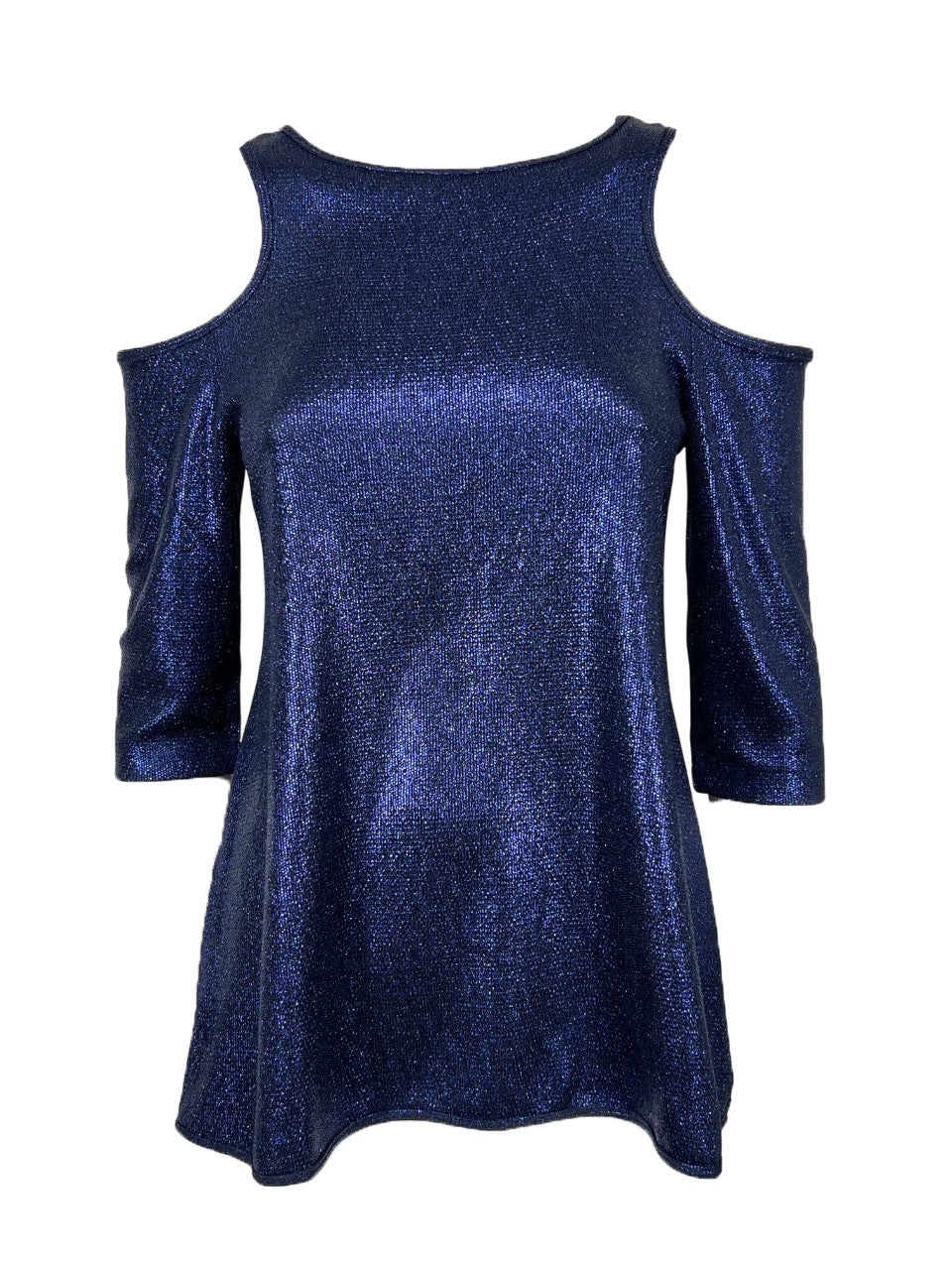 ORIMUSI maglia donna svasata con apertura sulle spalle DICENTRA MADE IN ITALY