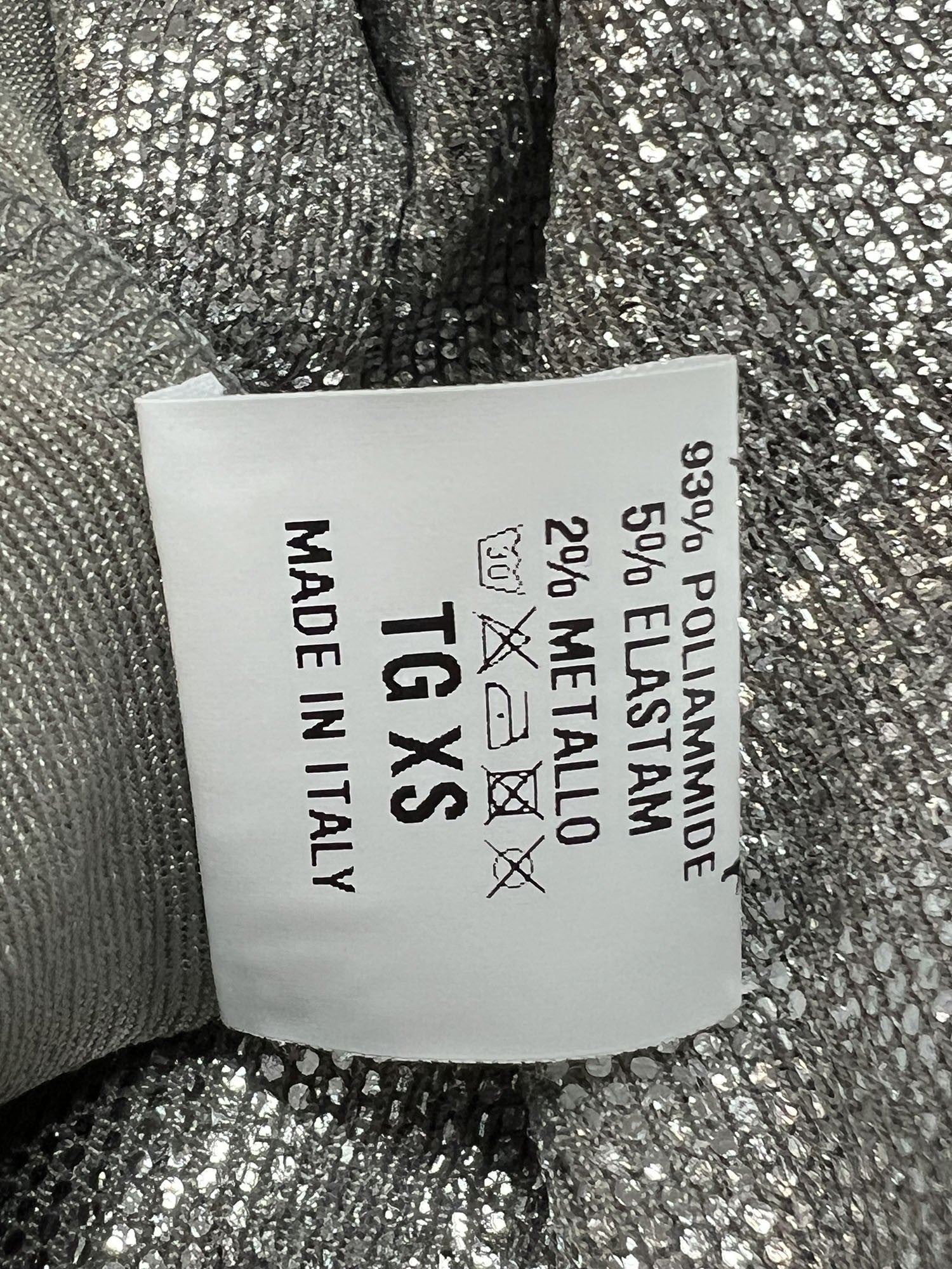 ORIMUSI maglia donna laminata a scatola DATURA MADE IN ITALY