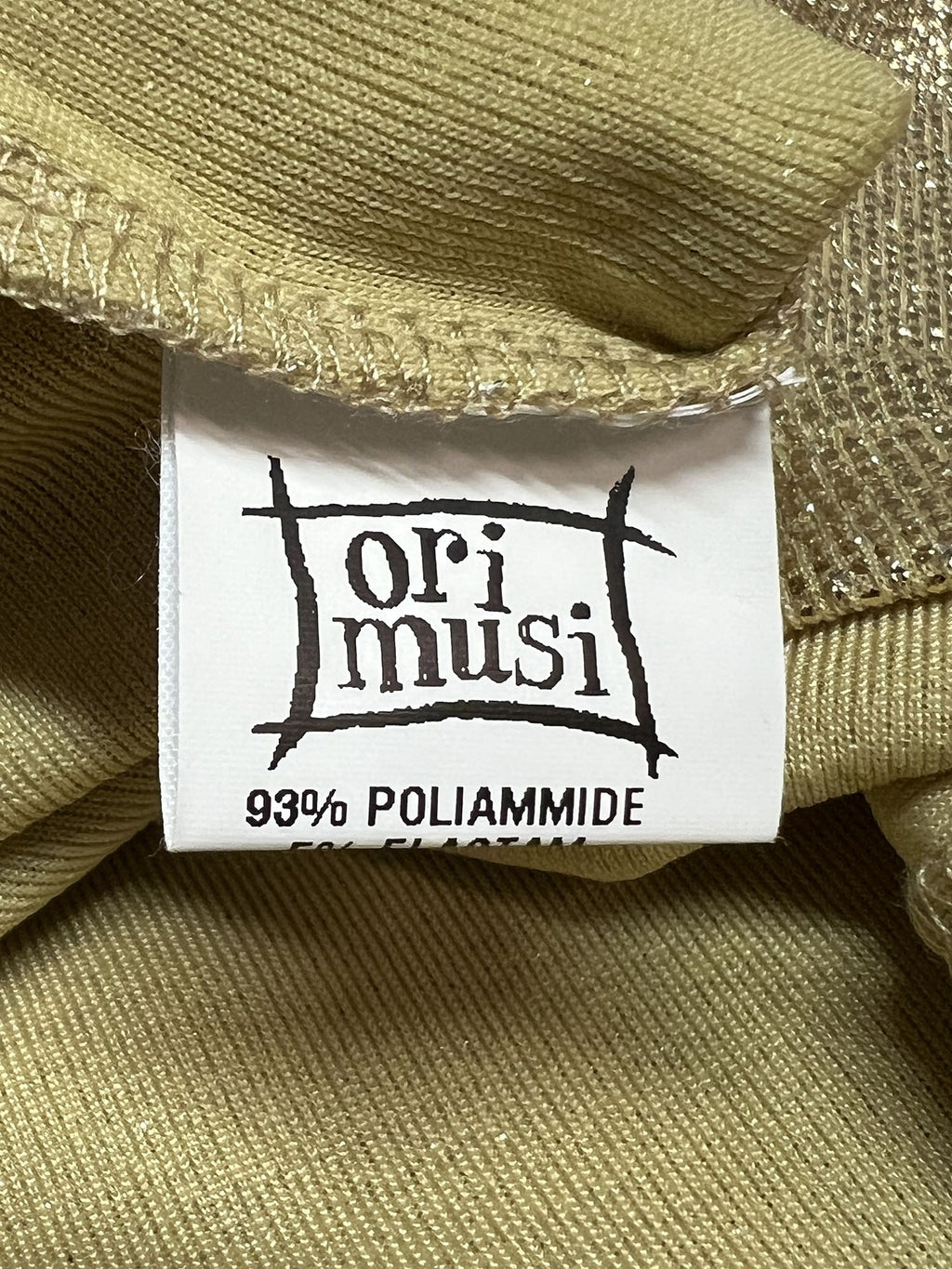 ORIMUSI maglia donna laminata a scatola DATURA MADE IN ITALY