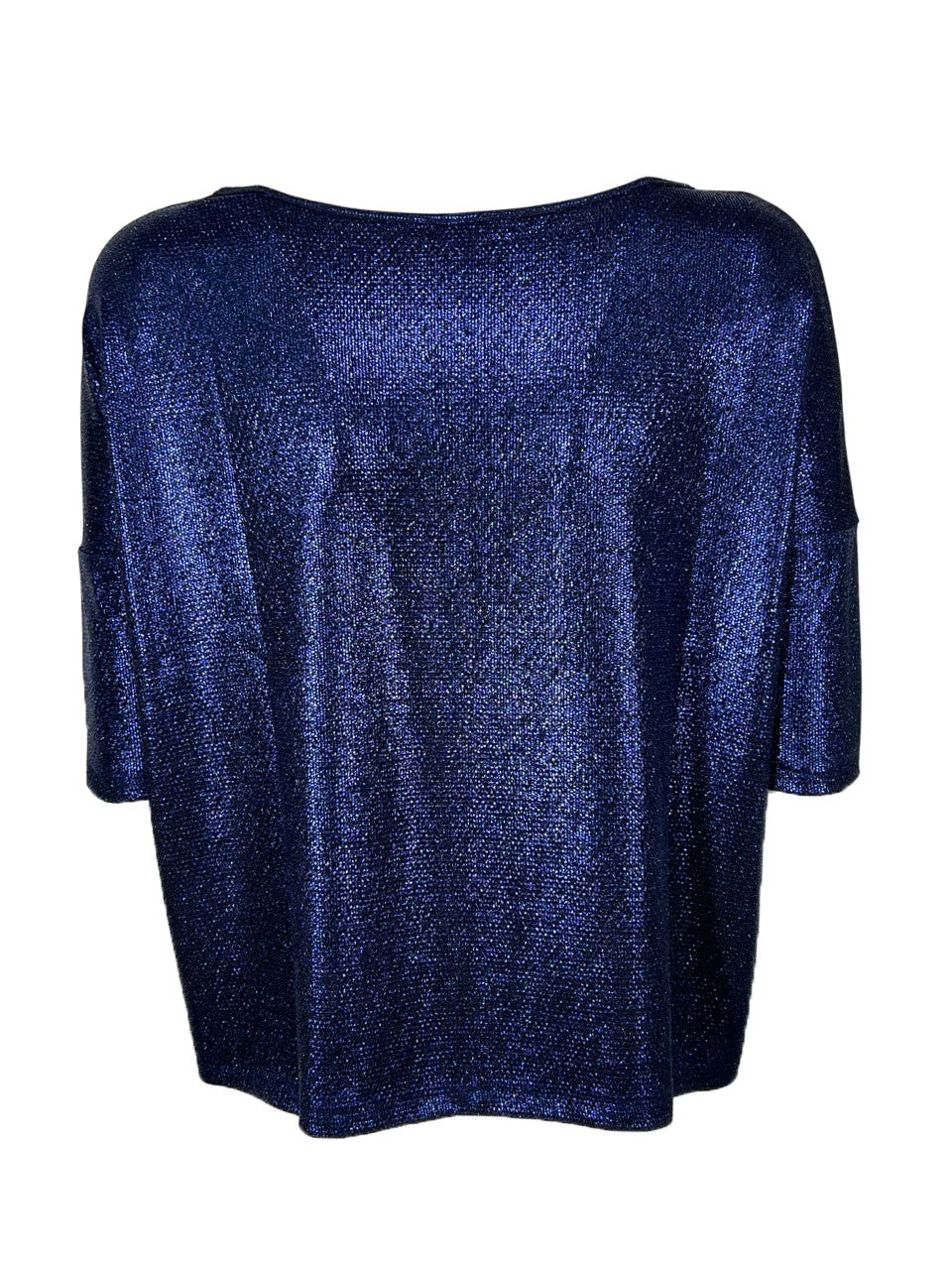 ORIMUSI maglia donna laminata a scatola DATURA MADE IN ITALY