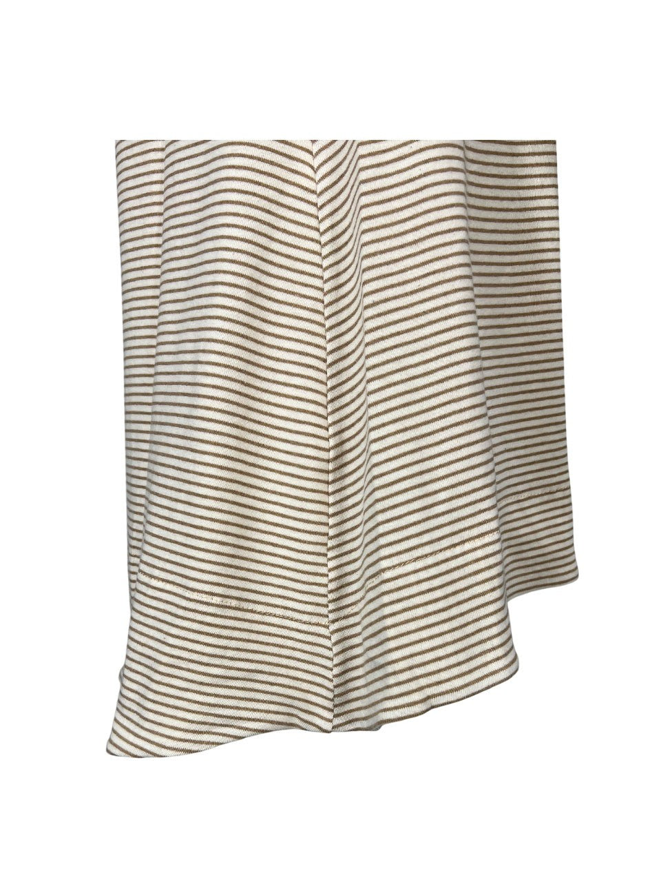 ORIMUSI t-shirt donna svasata righe piccole CAMELIA MADE IN ITALY