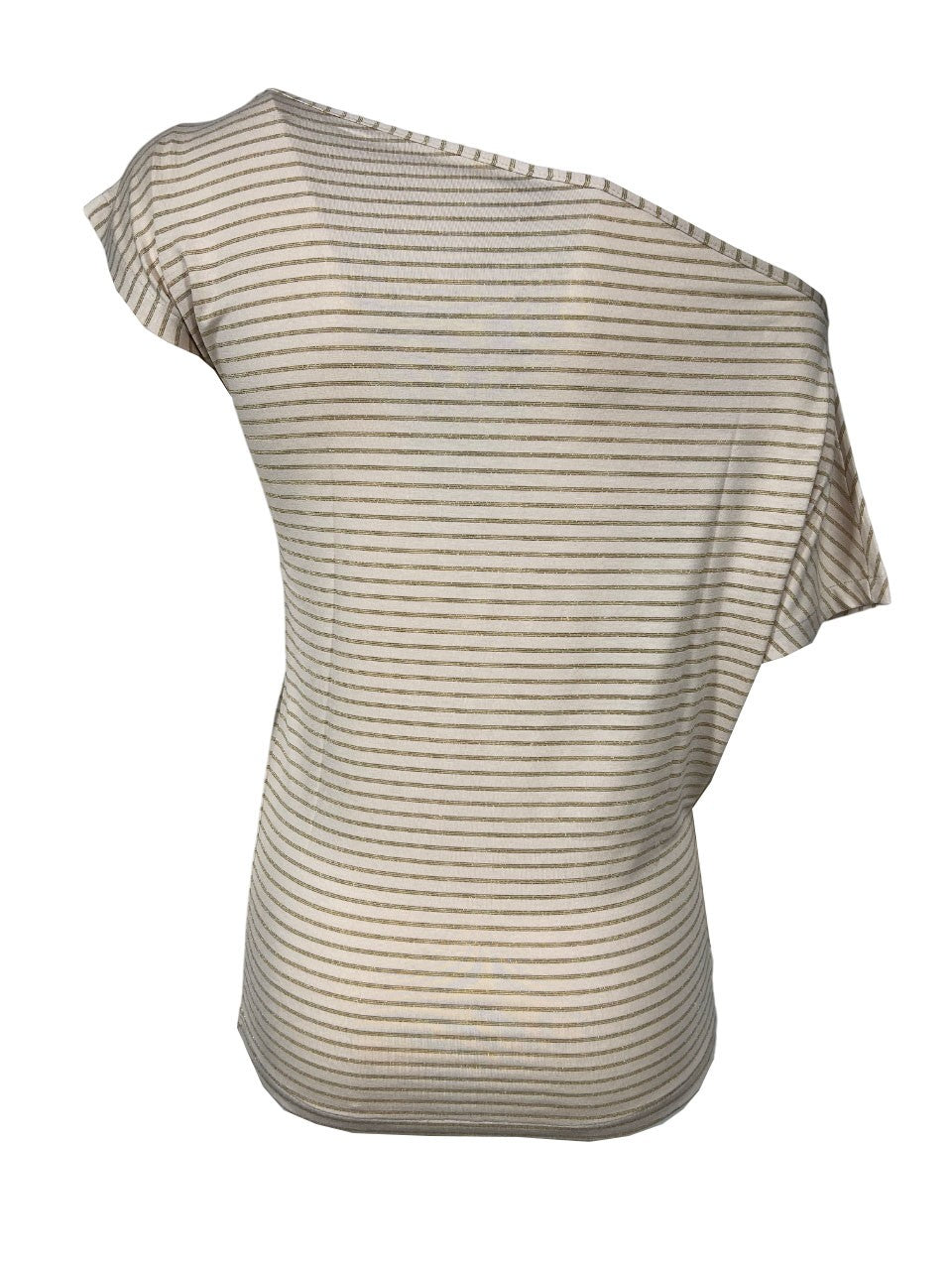 ORIMUSI t-shirt donna righe piccole lurex CARDO LUREX MADE IN ITALY