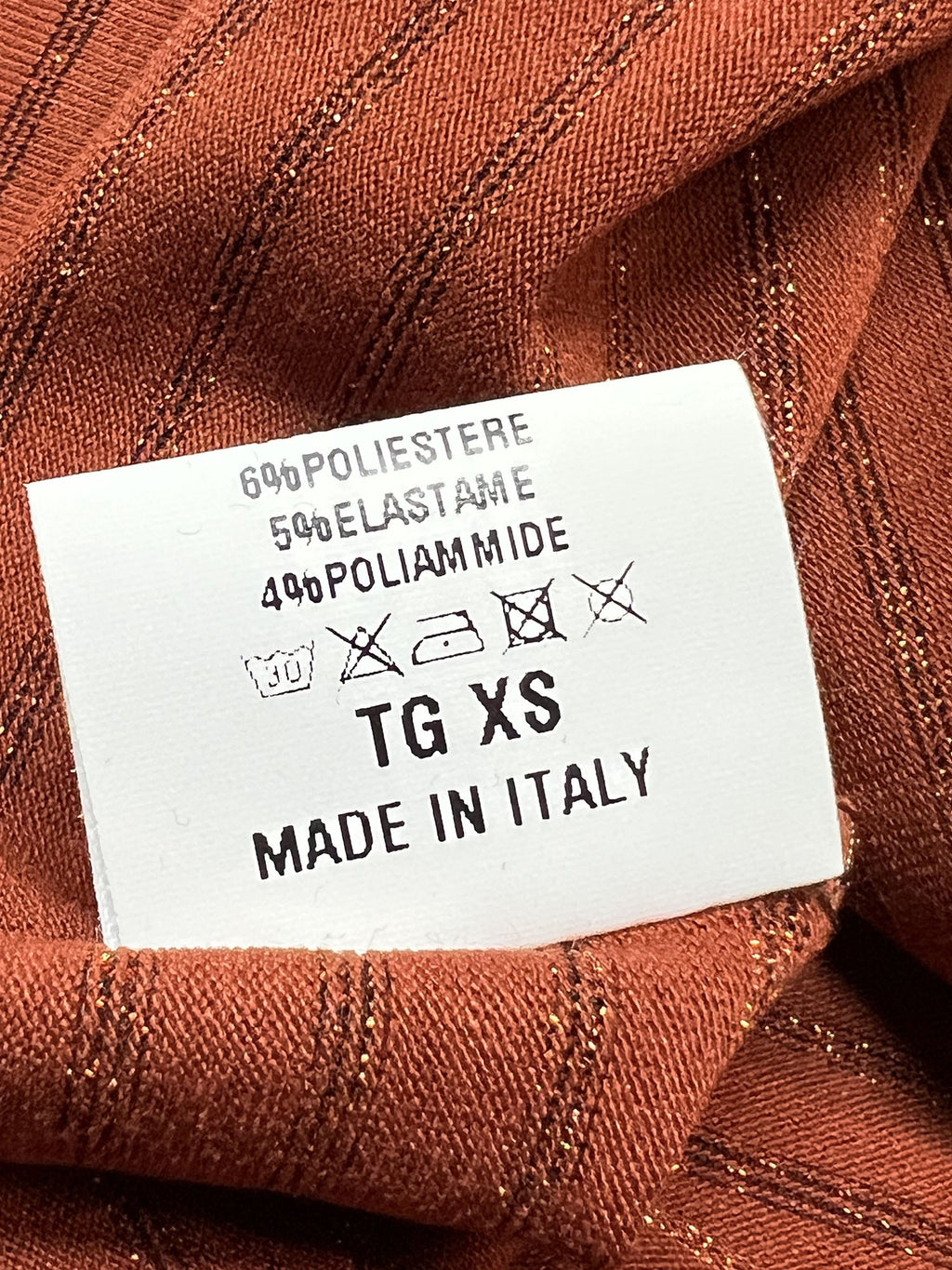 ORIMUSI t-shirt donna righe piccole lurex CARDO LUREX MADE IN ITALY