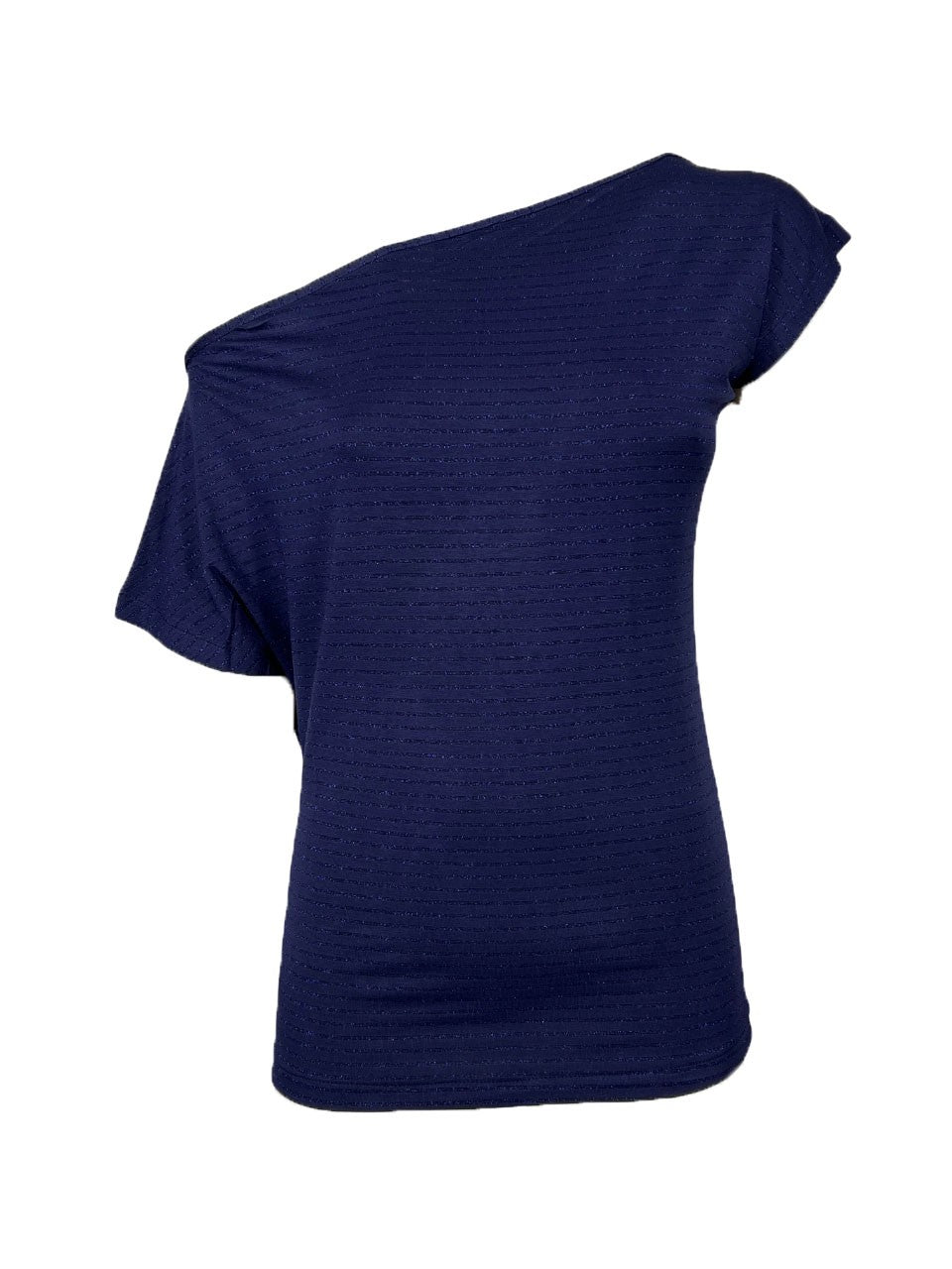 ORIMUSI t-shirt donna righe piccole lurex CARDO LUREX MADE IN ITALY