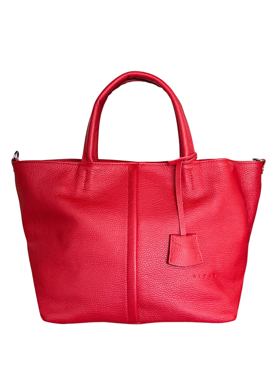 RIPANI borsa donna pelle cervo rossa E291OJ CARLOTTA MADE IN ITALY